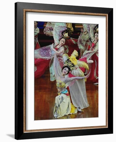 Tang Dynasty Performance, Xian, China-Adam Jones-Framed Photographic Print