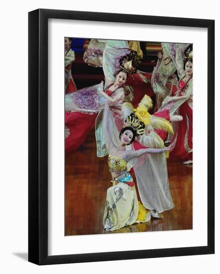 Tang Dynasty Performance, Xian, China-Adam Jones-Framed Photographic Print