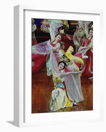 Tang Dynasty Performance, Xian, China-Adam Jones-Framed Photographic Print