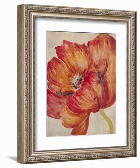 Tangerine Bloom 2-Linza Bouchet-Framed Art Print