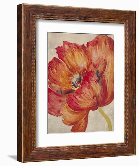 Tangerine Bloom 2-Linza Bouchet-Framed Art Print