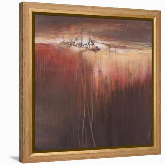 Tangerine Dreams-Terri Burris-Framed Stretched Canvas