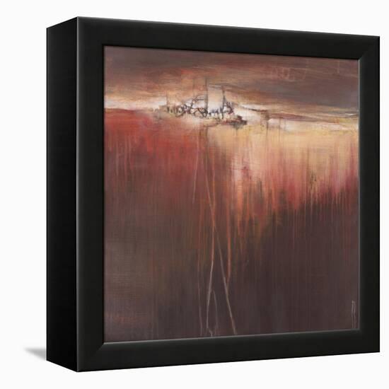 Tangerine Dreams-Terri Burris-Framed Stretched Canvas