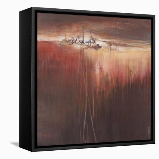 Tangerine Dreams-Terri Burris-Framed Stretched Canvas