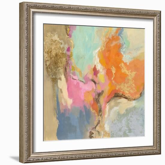 Tangerine Gold Mid Mod-Silvia Vassileva-Framed Art Print