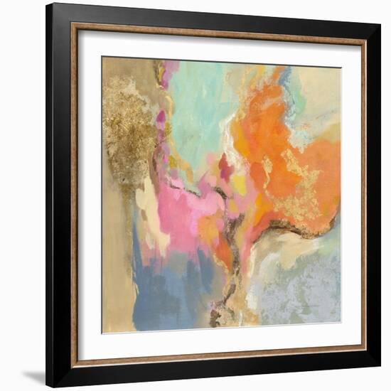 Tangerine Gold Mid Mod-Silvia Vassileva-Framed Art Print