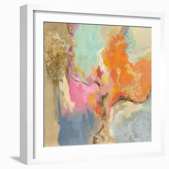 Tangerine Gold Mid Mod-Silvia Vassileva-Framed Art Print