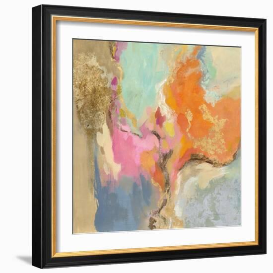 Tangerine Gold Mid Mod-Silvia Vassileva-Framed Art Print