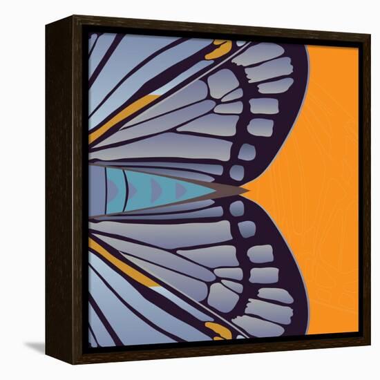 Tangerine Iris-Belen Mena-Framed Premier Image Canvas