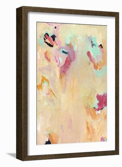 Tangerine Mist - Abstract-Jennifer McCully-Framed Giclee Print