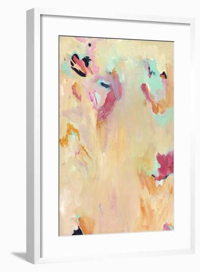 Tangerine Mist - Abstract-Jennifer McCully-Framed Giclee Print