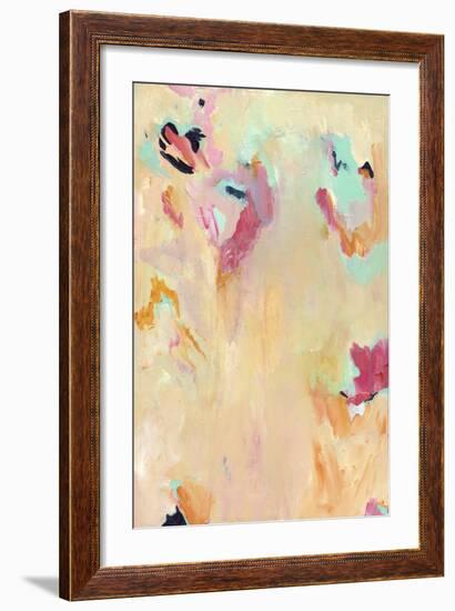 Tangerine Mist - Abstract-Jennifer McCully-Framed Giclee Print