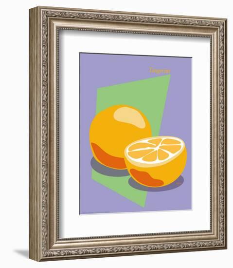 Tangerine-ATOM-Framed Giclee Print