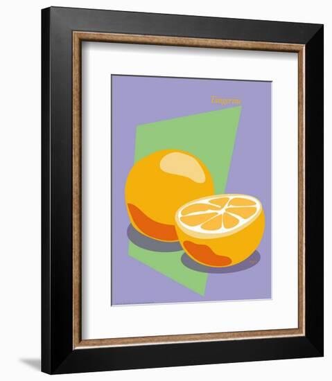 Tangerine-ATOM-Framed Giclee Print