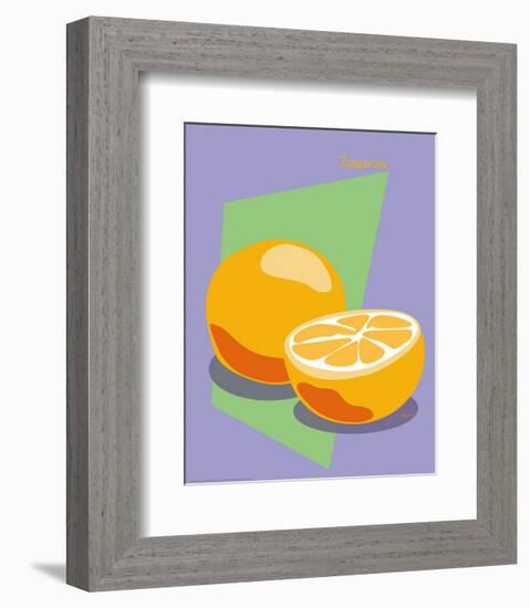 Tangerine-ATOM-Framed Giclee Print