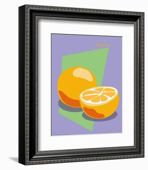 Tangerine-ATOM-Framed Giclee Print