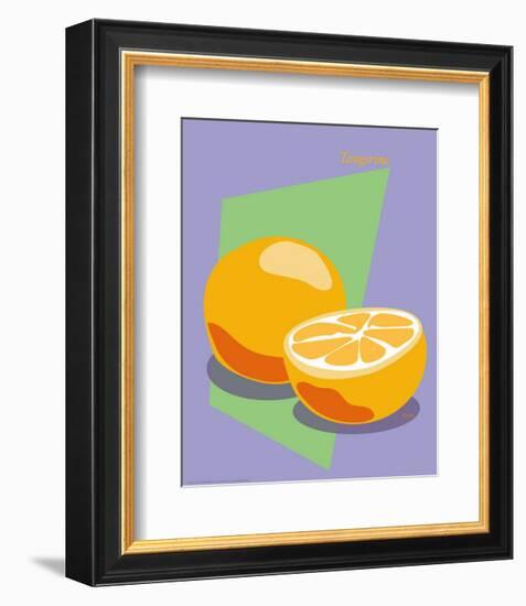 Tangerine-ATOM-Framed Giclee Print