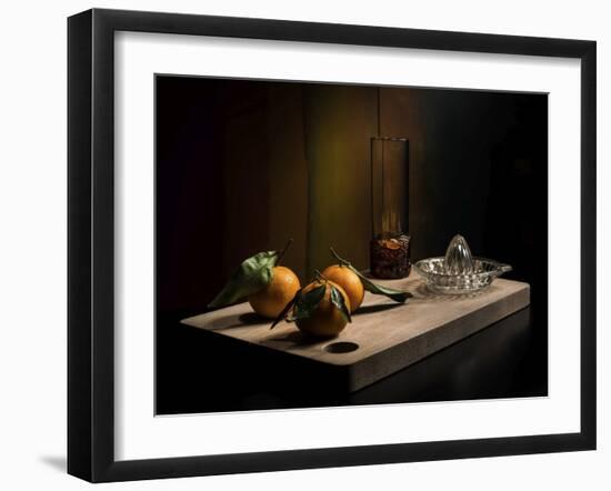 Tangerines-Antonio Zoccarato-Framed Giclee Print