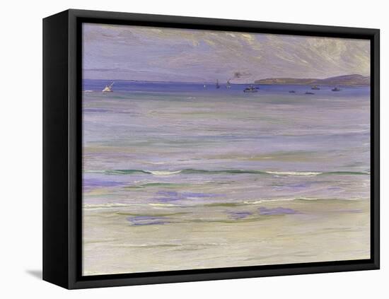 Tangier Bay, 1920-Sir John Lavery-Framed Premier Image Canvas