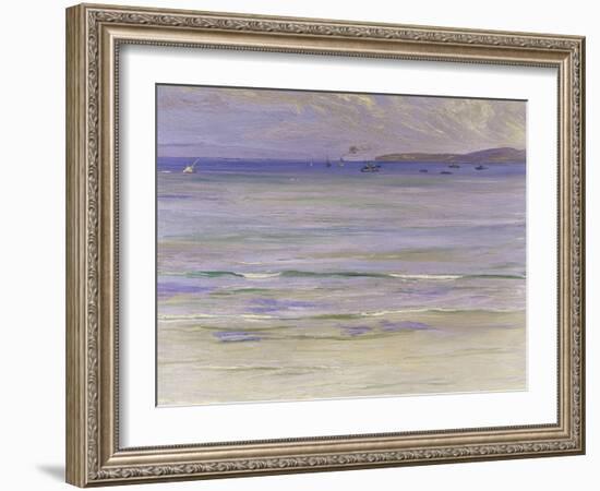 Tangier Bay, 1920-Sir John Lavery-Framed Giclee Print