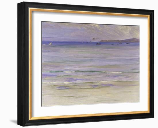 Tangier Bay, 1920-Sir John Lavery-Framed Giclee Print