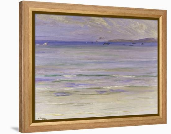 Tangier Bay-Sir John Lavery-Framed Premier Image Canvas