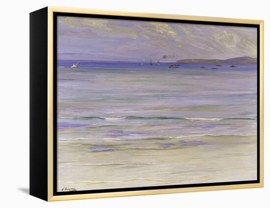 Tangier Bay-Sir John Lavery-Framed Premier Image Canvas