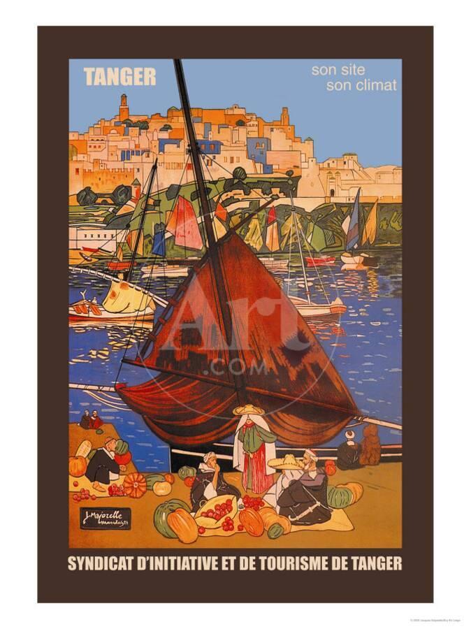 Tangier Son Site Son Climat Art Print Jacques Majorelle Art Com