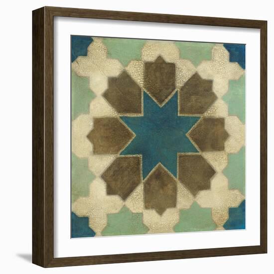 Tangier Tiles I-Liz Jardine-Framed Art Print