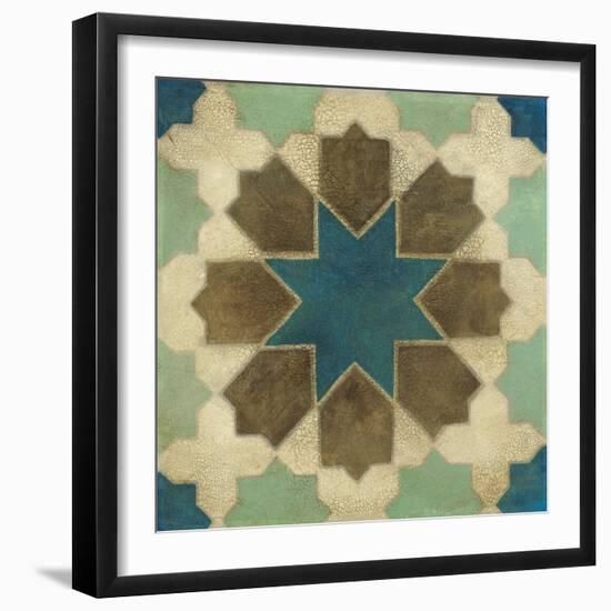 Tangier Tiles I-Liz Jardine-Framed Art Print