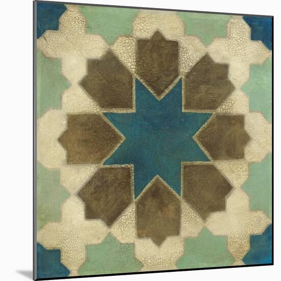 Tangier Tiles I-Liz Jardine-Mounted Art Print