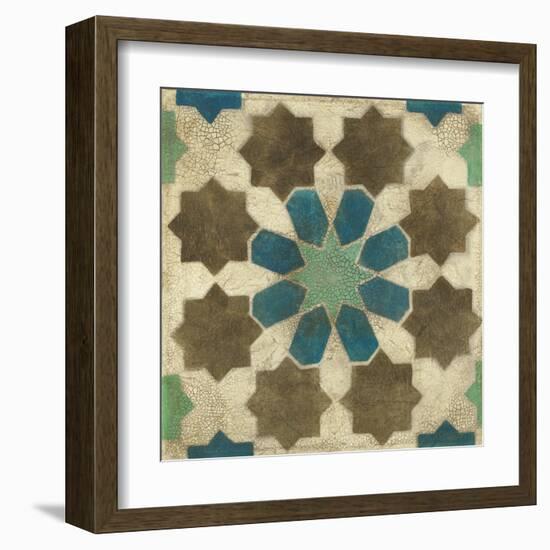 Tangier Tiles II-Liz Jardine-Framed Art Print