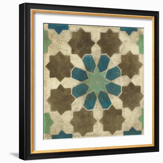 Tangier Tiles II-Liz Jardine-Framed Art Print