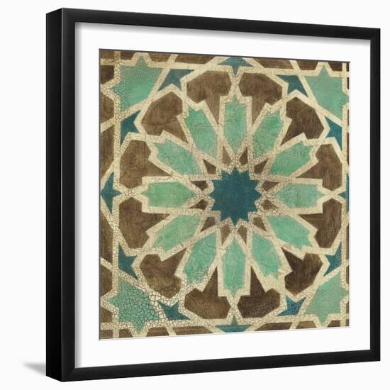 Tangier Tiles III-Liz Jardine-Framed Art Print