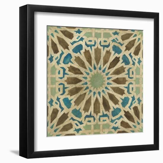 Tangier Tiles IV-Liz Jardine-Framed Art Print