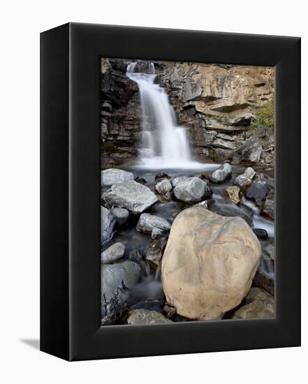 Tangle Falls, Jasper National Park, UNESCO World Heritage Site, Alberta, Canada, North America-James Hager-Framed Premier Image Canvas