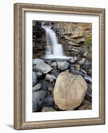 Tangle Falls, Jasper National Park, UNESCO World Heritage Site, Alberta, Canada, North America-James Hager-Framed Photographic Print