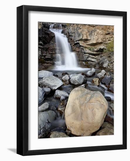 Tangle Falls, Jasper National Park, UNESCO World Heritage Site, Alberta, Canada, North America-James Hager-Framed Photographic Print