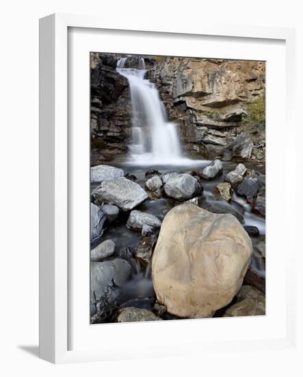 Tangle Falls, Jasper National Park, UNESCO World Heritage Site, Alberta, Canada, North America-James Hager-Framed Photographic Print