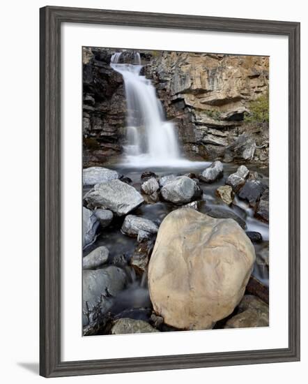 Tangle Falls, Jasper National Park, UNESCO World Heritage Site, Alberta, Canada, North America-James Hager-Framed Photographic Print