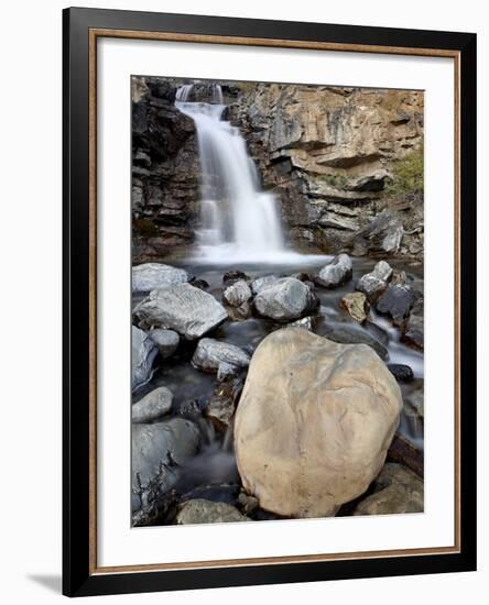 Tangle Falls, Jasper National Park, UNESCO World Heritage Site, Alberta, Canada, North America-James Hager-Framed Photographic Print