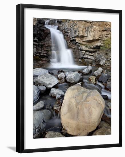 Tangle Falls, Jasper National Park, UNESCO World Heritage Site, Alberta, Canada, North America-James Hager-Framed Photographic Print