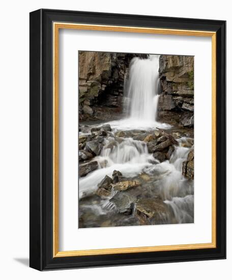 Tangle Falls, Jasper National Park, UNESCO World Heritage Site, Rocky Mountains, Alberta, Canada-James Hager-Framed Photographic Print