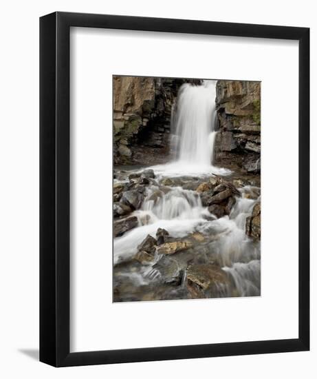 Tangle Falls, Jasper National Park, UNESCO World Heritage Site, Rocky Mountains, Alberta, Canada-James Hager-Framed Photographic Print