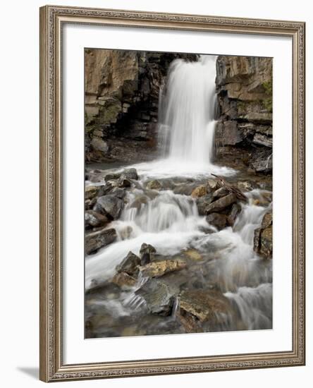 Tangle Falls, Jasper National Park, UNESCO World Heritage Site, Rocky Mountains, Alberta, Canada-James Hager-Framed Photographic Print