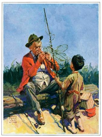 Tangled Fishing Line,May 1, 1929' Giclee Print - William Meade