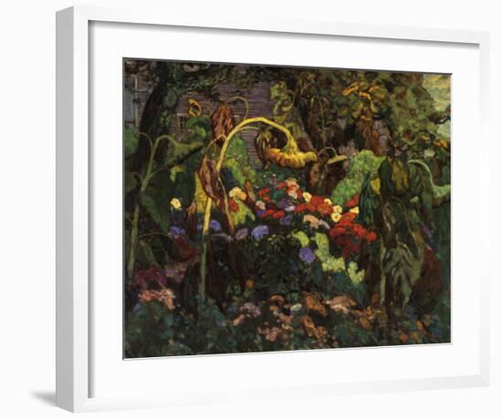 Tangled Garden-J^ E^ H^ MacDonald-Framed Art Print