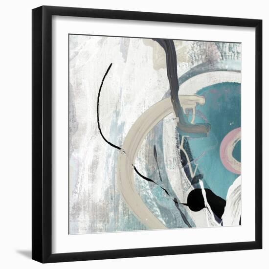 Tangled II Teal Version-PI Studio-Framed Art Print
