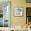 Tangled IV Teal Version-PI Studio-Framed Art Print displayed on a wall