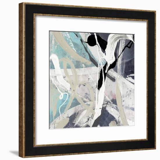 Tangled IV Teal Version-PI Studio-Framed Art Print